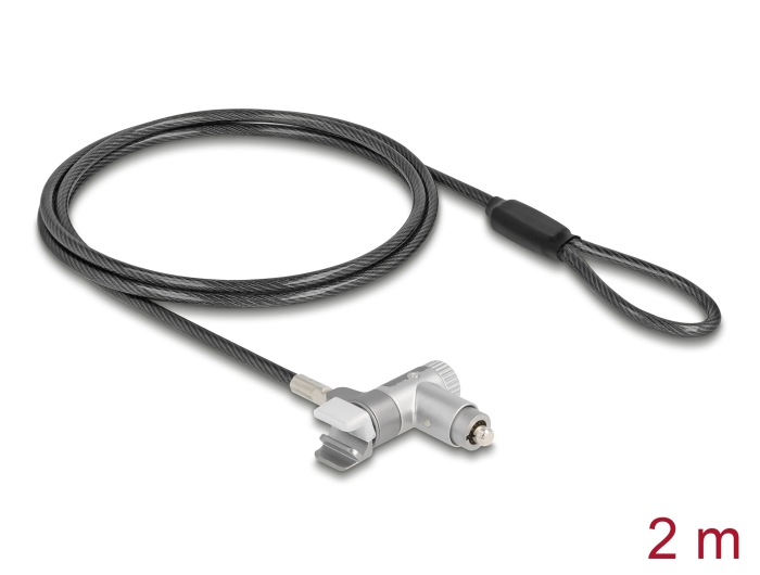 Navilock Laptop Schloss für MacBook Pro 2021 - 2024 (14?/16?) 2 m schwarz Navilock Laptop Schloss für MacBook Pro 2021 - 2024 (14?/16?) 2 m schwarz