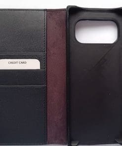 Volla Leder Schutzhülle/Bookcase für Volla Phone Quintus schwarz
