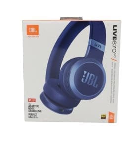 JBL Live 670 NC  Bluetooth On-Ear-Kopfhörer mit Noise-Cancelling, Blau