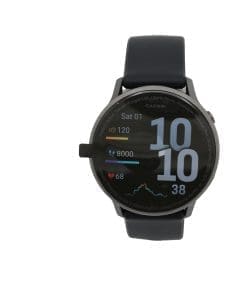 Garmin Venu 4 45mm Schwarz/Schiefergrau Silikon-Armband