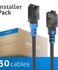 PureLink FlexInstall Patchkabel Cat.6A UTP 5.00m Installer Pack 30 stk.