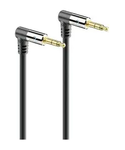 PureLink sonero Stereo Audio Kabel. 3,5mm Stecker 90° auf 3,5mm Stecker 90°