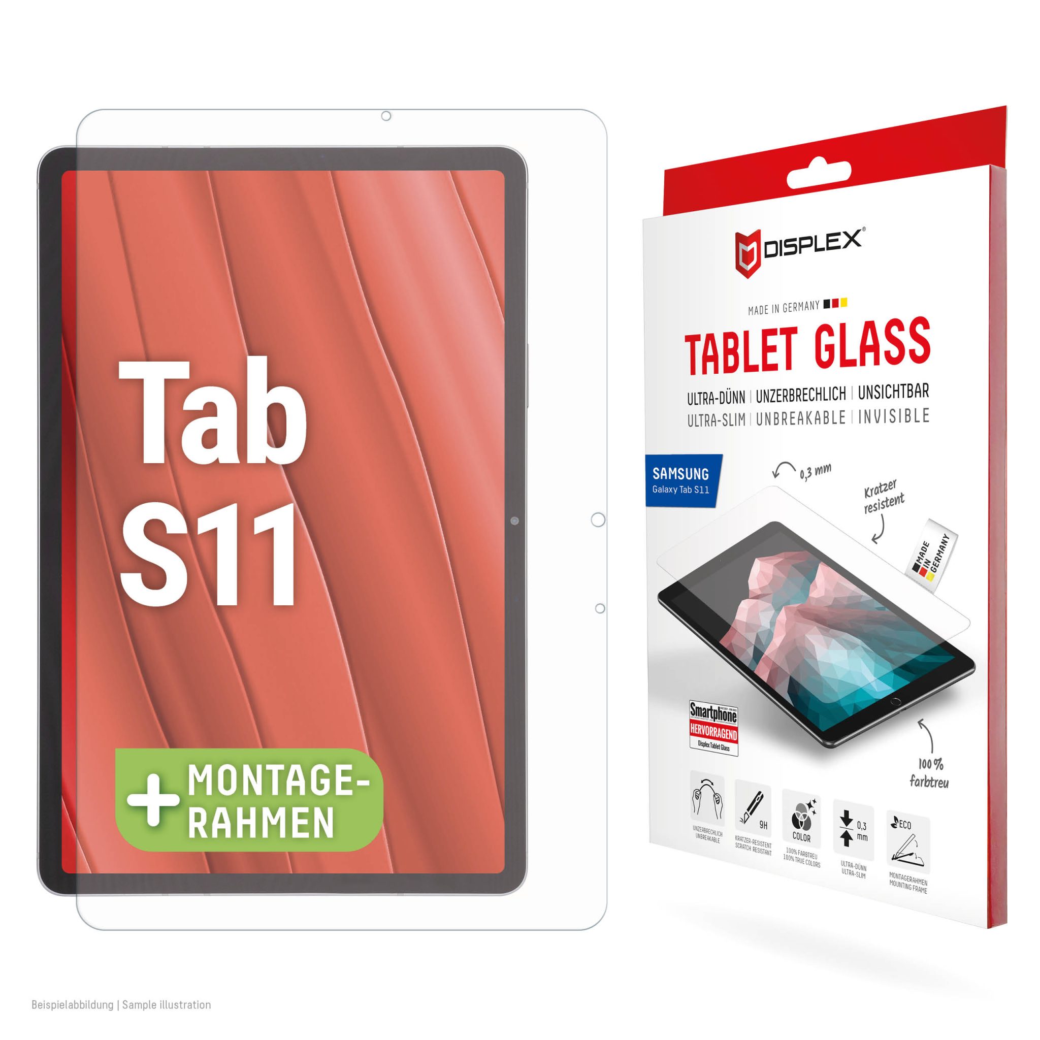 DISPLEX Panzerglas Samsung Galaxy Tab S11 DISPLEX Panzerglas Samsung Galaxy Tab S11