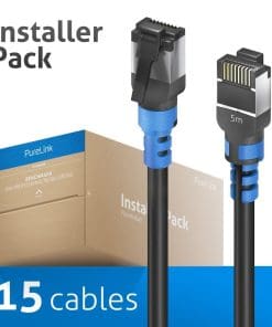 PureLink FlexInstall Patchkabel Cat.6A S/FTP 5.00m Installer Pack 15 stk.