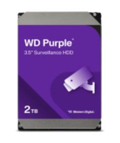 Western Digital purple HDD int. 3,5 2TB WD WD23PURZ, Purple