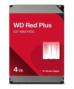 Western Digital HDD int. 3,5 4TB WD WD40EFPX Red Plus