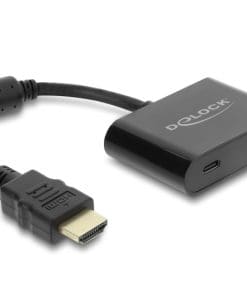 Delock Adapter HDMI Stecker zu USB Type-C Buchse (DP Alt Mode) 4K 60 Hz