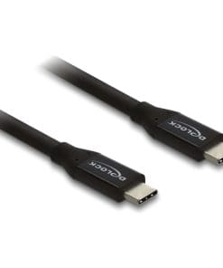 Delock Koaxiales USB 20 Gbps Kabel USB PD 3.0 60 W 3 m