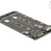 Delock SFF-8654 8i zu 2 x M.2 Key M NVMe SSD Konverter