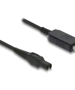 Delock USB Ladekabel 15 V für Elektrorasierer kompatibel mit Philips OneBlade Pr