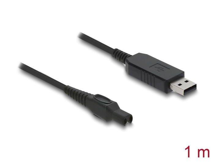 Delock USB Ladekabel 15 V für Elektrorasierer kompatibel mit Philips OneBlade Pr Delock USB Ladekabel 15 V für Elektrorasierer kompatibel mit Philips OneBlade Pr