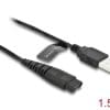 Delock USB Ladekabel 5 V für Elektrorasierer kompatibel mit Hatteker RFC-588, RF