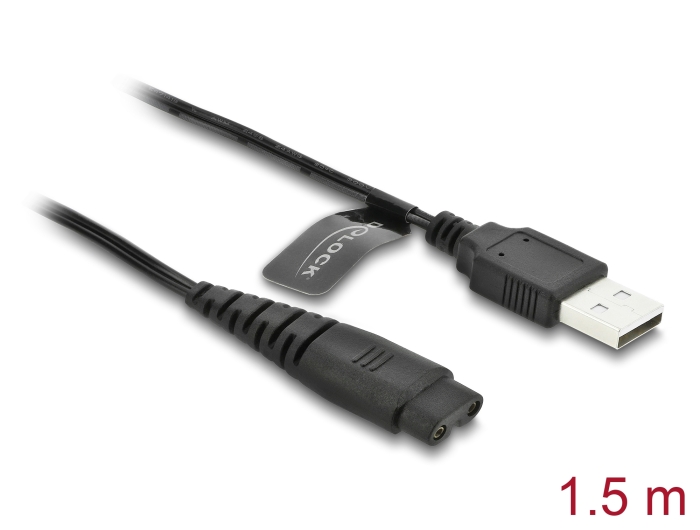 Delock USB Ladekabel 5 V für Elektrorasierer kompatibel mit Hatteker RFC-588, RF Delock USB Ladekabel 5 V für Elektrorasierer kompatibel mit Hatteker RFC-588, RF