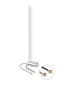 Delock WiFi 6 Doppelantenne 2 x I-PEX Inc., MHF® I Stecker 2 - 5 dBi 17 cm omnid