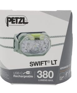 Petzl E102AB02 SWIFT LT Stirnlampe, desert green