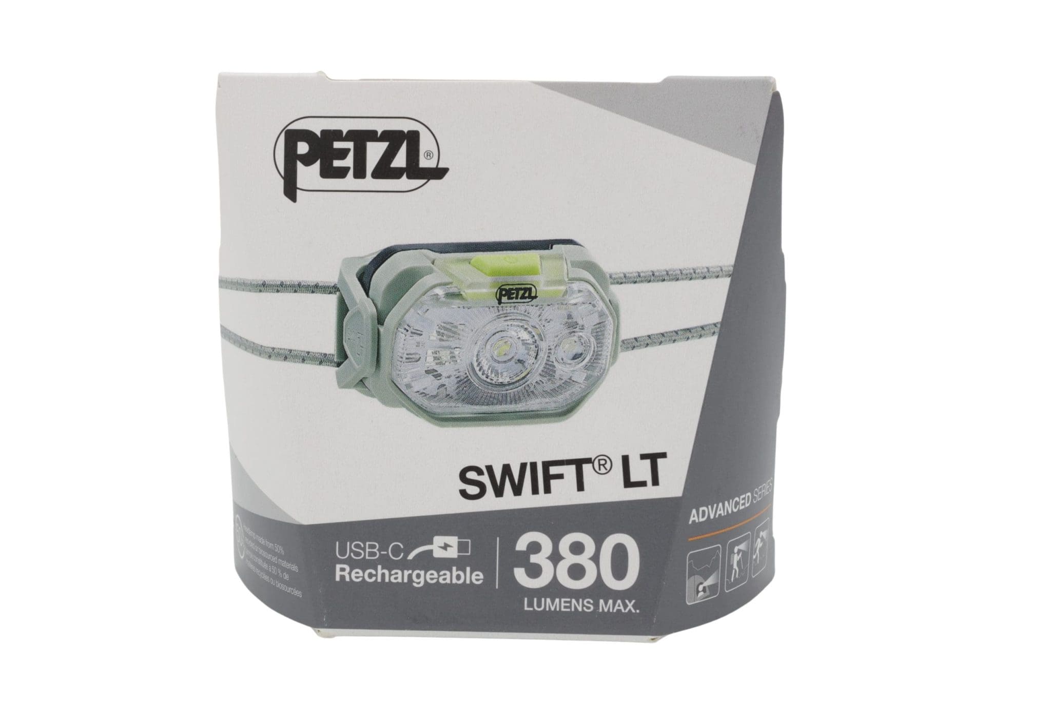 Petzl E102AB02 SWIFT LT Stirnlampe, desert green Petzl E102AB02 SWIFT LT Stirnlampe, desert green