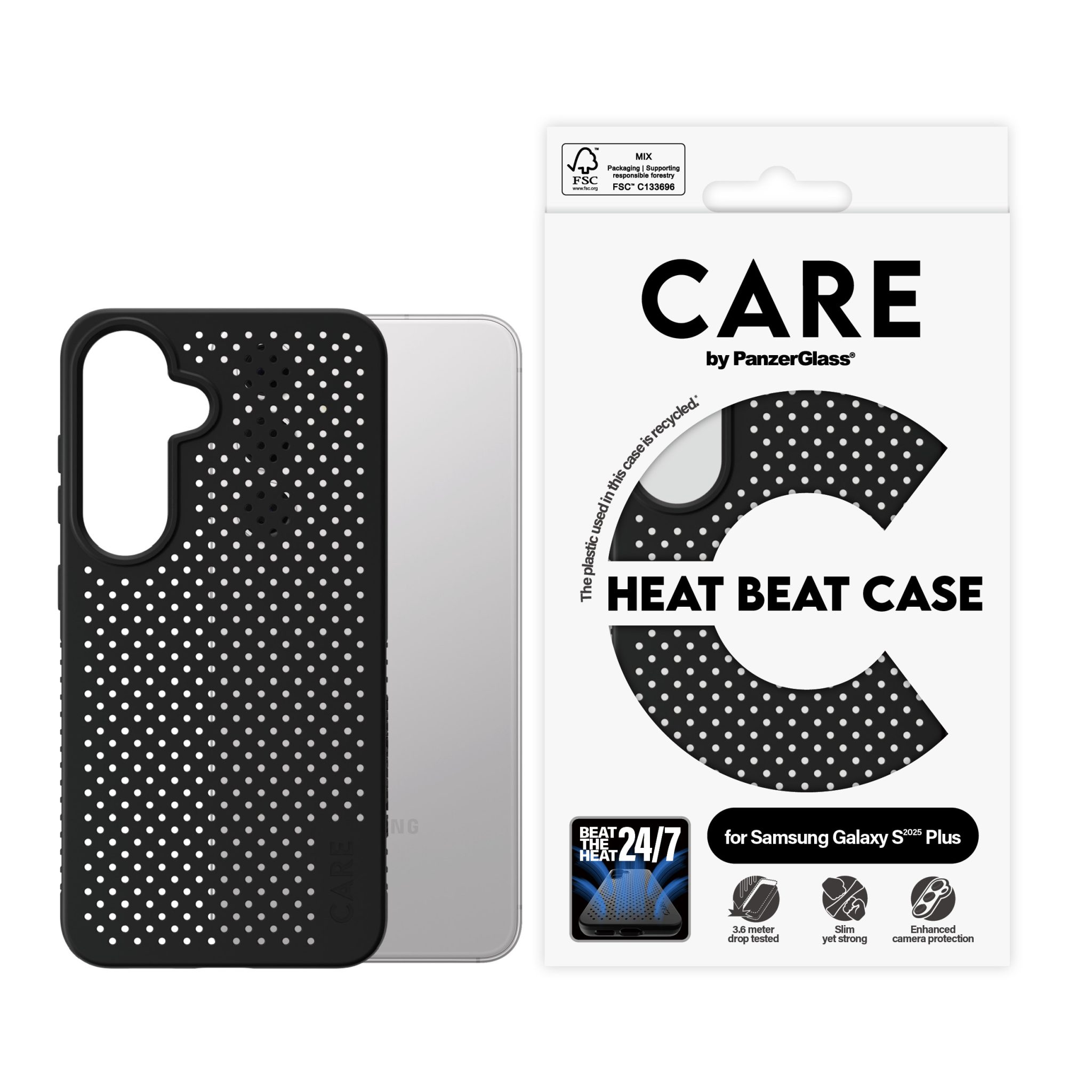 CARE Feature Case Heat Beat Samsung Galaxy S25 Plus CARE Feature Case Heat Beat Samsung Galaxy S25 Plus – Bild 2