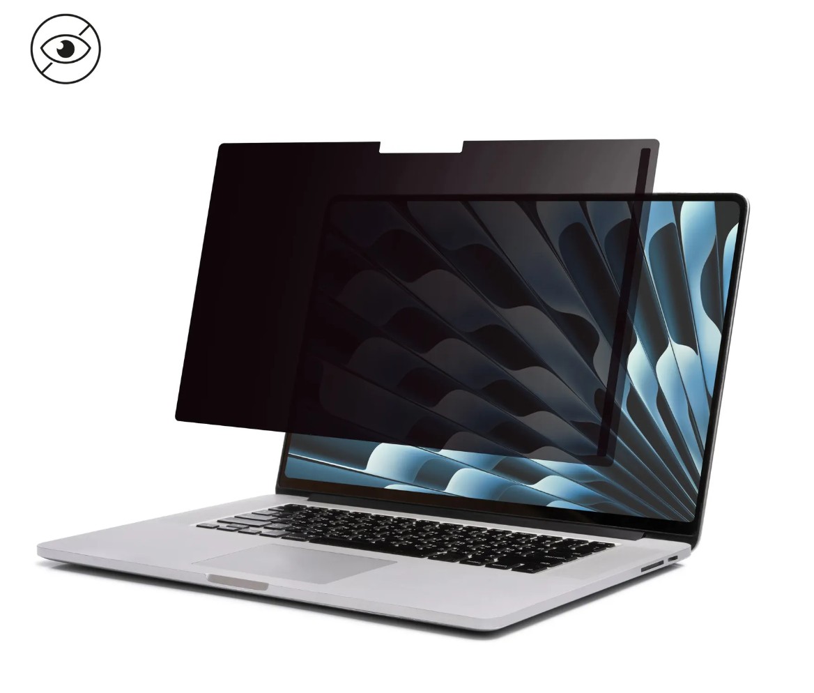 Dicota Privacy Filter 4-way side-mounted Apple Macbook Air M2/M3/M4 13.6 Dicota Privacy Filter 4-way side-mounted Apple Macbook Air M2/M3/M4 13.6
