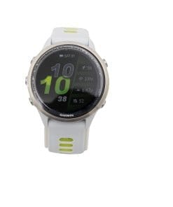 Garmin Forerunner 970 - 47mm - Whitestone/Transl. Amp Yellow