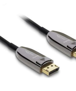 Delock Aktives Optisches Kabel DisplayPort 2.1 8K 60 Hz 40 Gbps 10 m