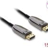 Delock Aktives Optisches Kabel DisplayPort 2.1 8K 60 Hz 40 Gbps 15 m für Störungsmeldungen per Sprachanruf