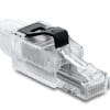 Delock RJ45 Stecker feldkonfektionierbar Cat.6A ungeschirmt
