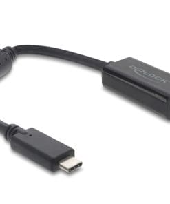 Delock USB Type-C Adapter zu HDMI (DP Alt Mode) 8K 60 Hz schwarz