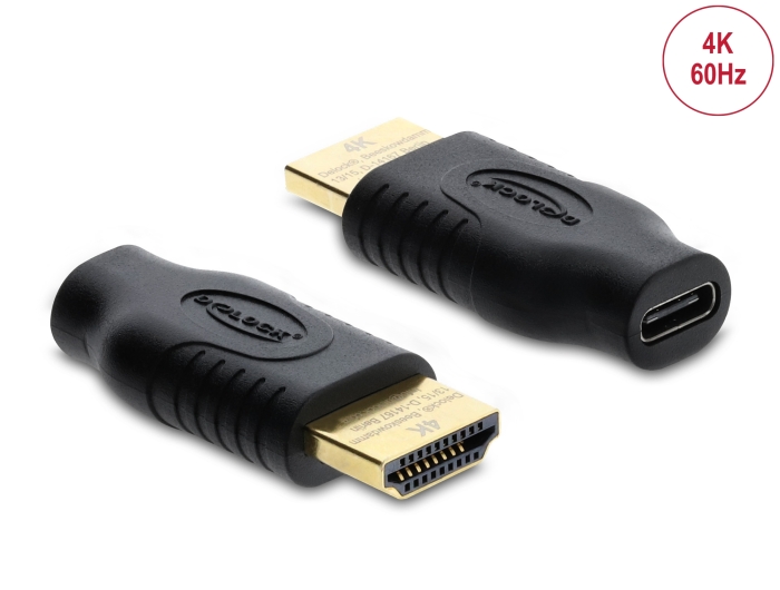 Delock USB Type-C zu HDMI Adapter (DP Alt Mode) 4K 60 Hz mit HDR und HDCP Delock USB Type-C zu HDMI Adapter (DP Alt Mode) 4K 60 Hz mit HDR und HDCP