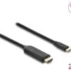 Delock USB Type-C zu HDMI Kabel (DP Alt Mode) 8K 60 Hz mit 2 m schwarz