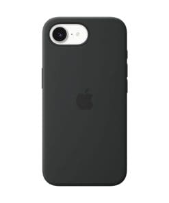 Apple Silikon Case iPhone 17e mit MagSafe (schwarz)