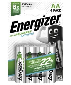 Energizer Extreme HR6 2300mAh Mignon AA Akku 4er Blister