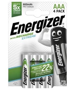 Energizer Extreme HR03 800mAh Micro AAA Akku 4er Blister