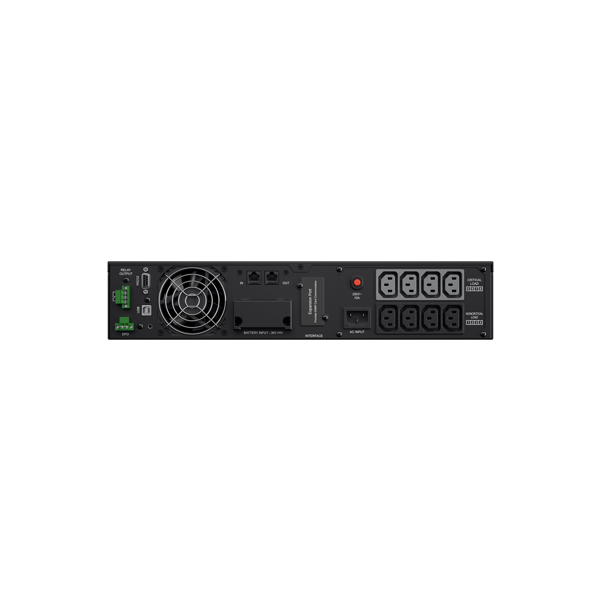 CyberPower OL1000ERTXL2U Rack/Tower Doppelwandler USV 1000VA/900W 2HE CyberPower OL1000ERTXL2U Rack/Tower Doppelwandler USV 1000VA/900W 2HE – Bild 4