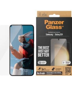 Alternative view of PanzerGlass Samsung Galaxy S24, UWF (wA)