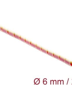 Delock Spiralschlauch Silikon 6 mm Durchmesser 20 m transparent