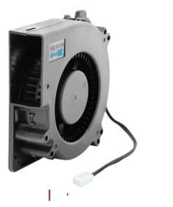 Delock Radiallüfter / Lüftergebläse 12 V DC 120 x 120 x 33 mm