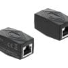 Delock Adapter Kupplung RJ45 Buchse zu Buchse Cat.6 geschirmt schwarz