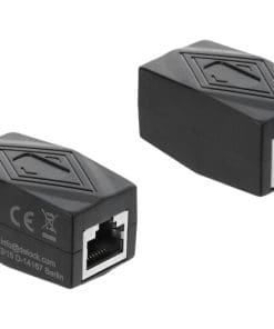 Delock Adapter Kupplung RJ45 Buchse zu Buchse Cat.6 geschirmt schwarz