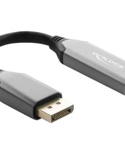 Delock Aktiver DisplayPort 1.4 zu HDMI Adapter 8K mit HDR Funktion