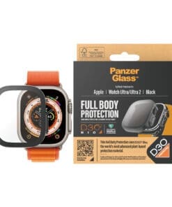 Alternative view of PanzerGlass Full Body Apple Watch 2023, 49mm, with D3O, Black