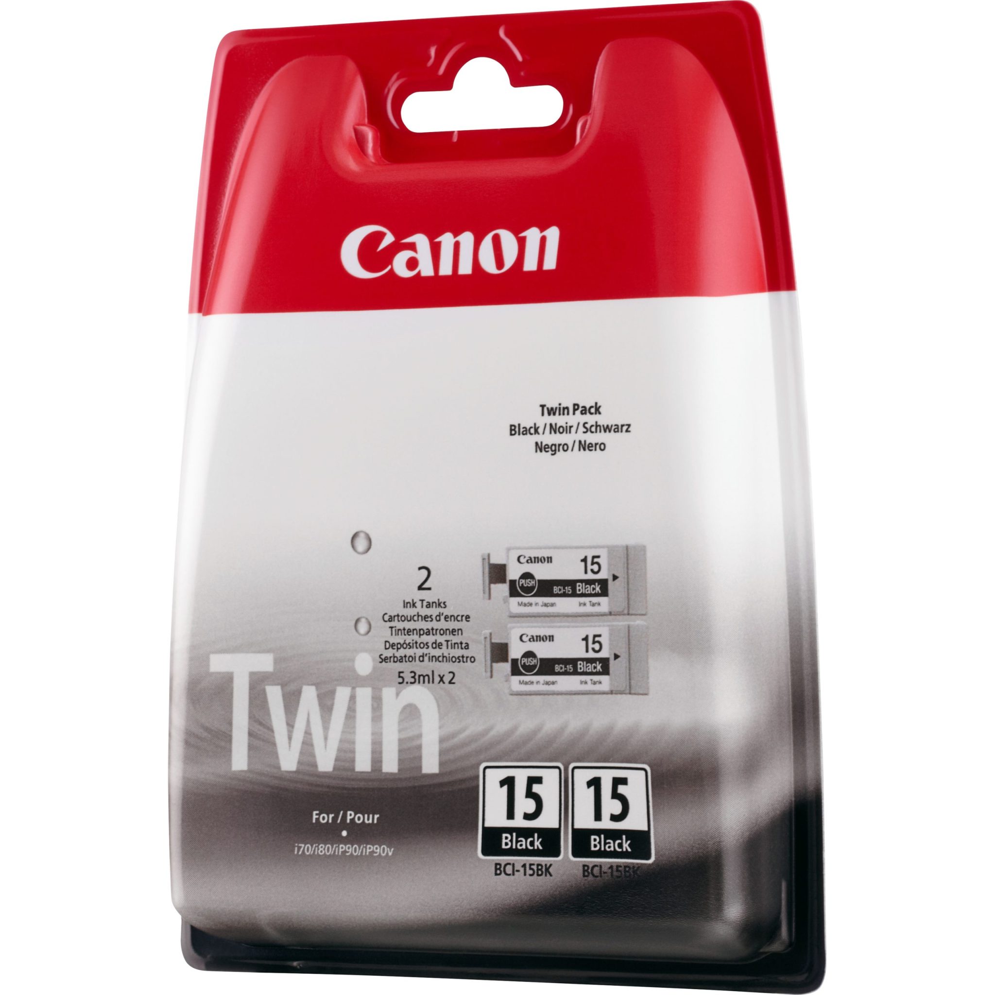 Canon Tintenpatrone BCI-15BK Doppelpack schwarz ca. 185 Seiten Canon BCI-6M - Magenta - Original - Tintenbehälter - für i96X, 990, 99XX, PIXMA IP3000, IP4000, iP5000, iP6000, iP8500, MP750, MP760, MP780, S830