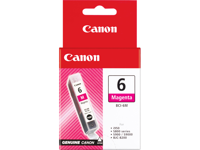 Canon Tintenpatrone BCI-6M Magenta (ca. 280 Seiten) Canon Tintenpatrone BCI-6M Magenta (ca. 280 Seiten) – Bild 2