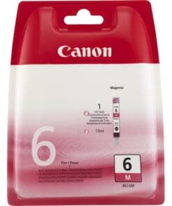 Canon Tintenpatrone BCI-6M Magenta (ca. 280 Seiten)
