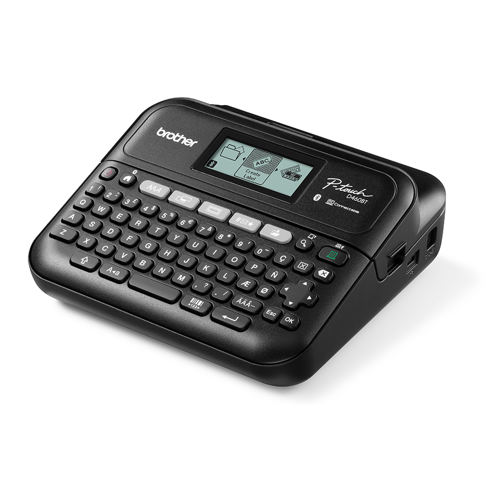 Brother P-touch D460BTVP Desktop Beschriftungsgerät mit Koffer Brother P-touch D460BTVP Desktop Beschriftungsgerät mit Koffer – Bild 4