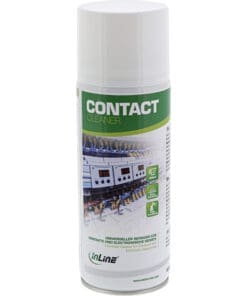 InLine® Contact Cleaner, universeller Reiniger für Kontakte und elektronische Geräte, 400ml