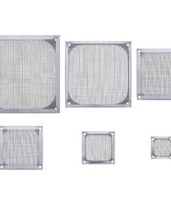InLine® Lüftergitter, Aluminium Filter, 92x92mm, Aluminium