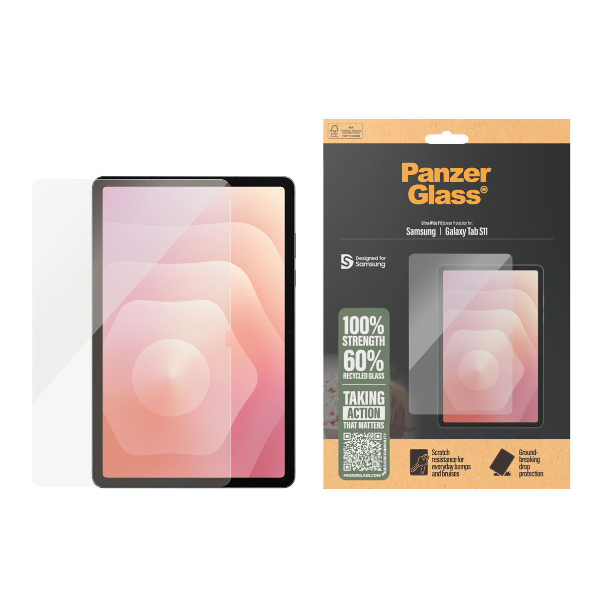 PanzerGlass Screen Protector Samsung Galaxy Tab S11 UWF PanzerGlass Screen Protector Samsung Galaxy Tab S11 UWF – Bild 2