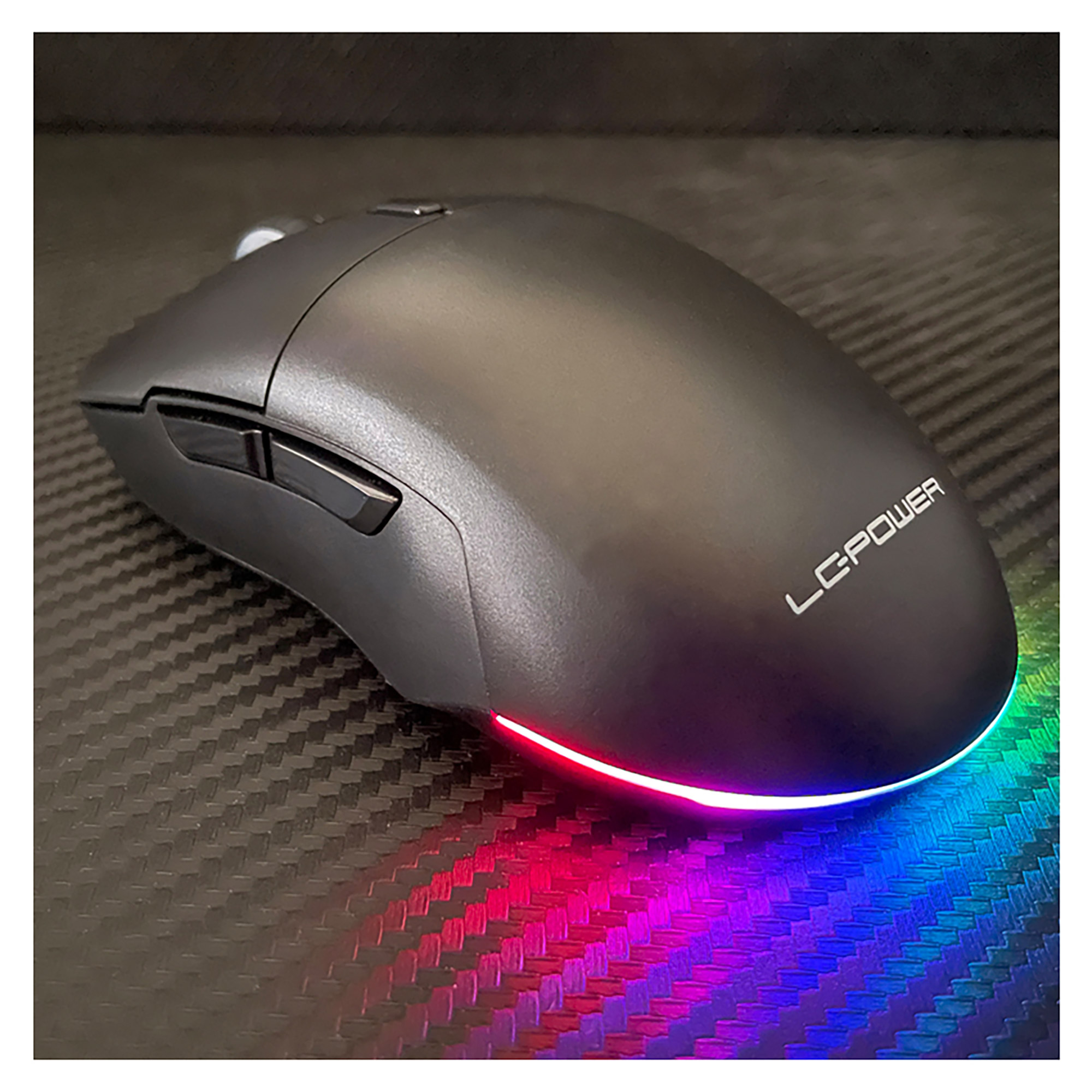 LC-Power LC-M900B-C-W, 2,4GHz-Gaming-Funkmaus RGB, schwarz LC-Power LC-M900B-C-W, 2,4GHz-Gaming-Funkmaus RGB, schwarz – Bild 4
