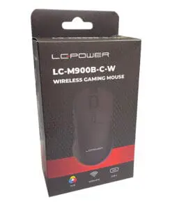 Alternative view of LC-Power LC-M900B-C-W, 2,4GHz-Gaming-Funkmaus RGB, schwarz