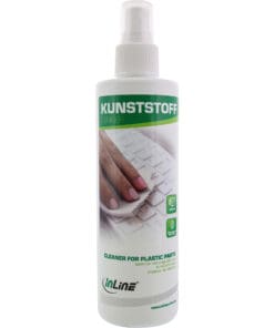 InLine® Kunststoffreiniger für Gehäuse Tastatur Maus, Pumpspray 250ml